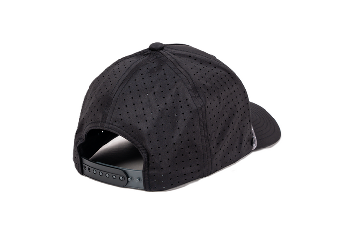 ST. LOUIS BLUES CAPX NOTE LOGO CIRCUIT EDGE ROPE SNAPBACK - BLACK Adjustable Cap CapX