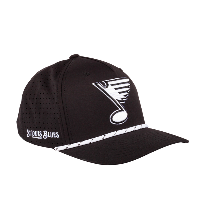 ST. LOUIS BLUES CAPX NEW BLUE NOTE PERFORMANCE SNAPBACK - Black Hat CapX
