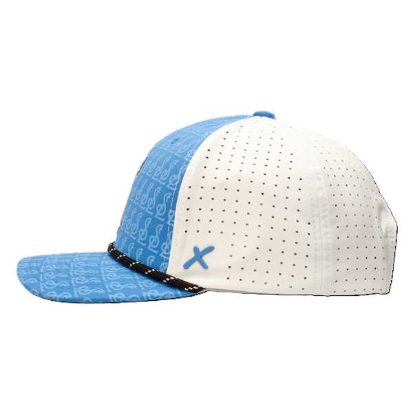 ST. LOUIS BLUES CAPX x DYLAN HOLLOWAY STL LOGO CIRCUIT ROPE SNAPBACK - BLUE/WHITE Adjustable Cap CapX