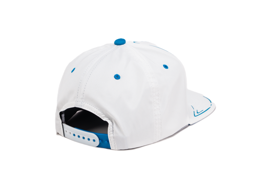 ST. LOUIS BLUES CAPX STL LOGO SURGE SNAPBACK - WHITE Adjustable Cap CapX