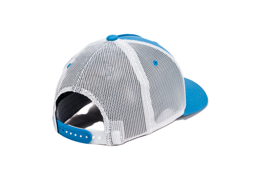 ST. LOUIS BLUES CAPX NOTE LOGO MESH SNAPBACK BLUE/WHITE Adjustable Cap CapX