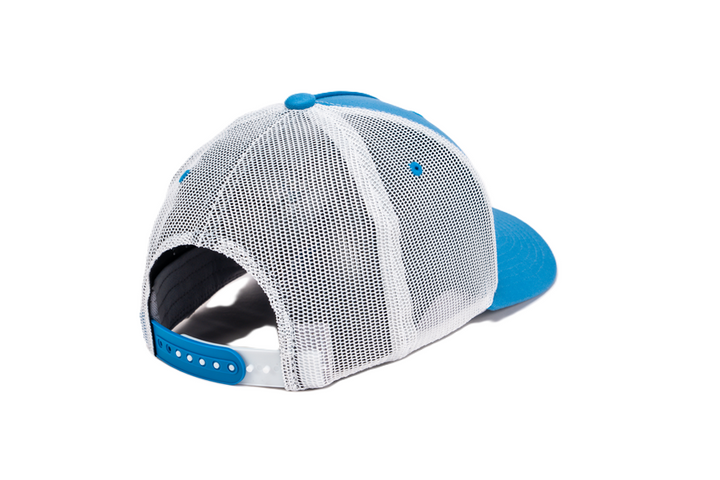 ST. LOUIS BLUES CAPX NOTE LOGO MESH SNAPBACK BLUE/WHITE Adjustable Cap CapX