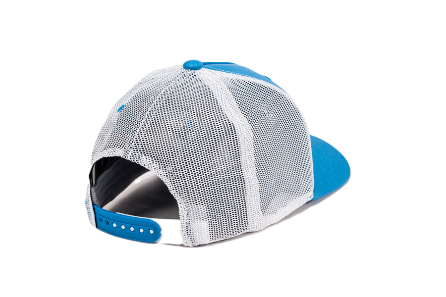 ST. LOUIS BLUES CAPX FLEUR LOGO MESH SNAPBACK BLUE/WHITE Adjustable Cap CapX