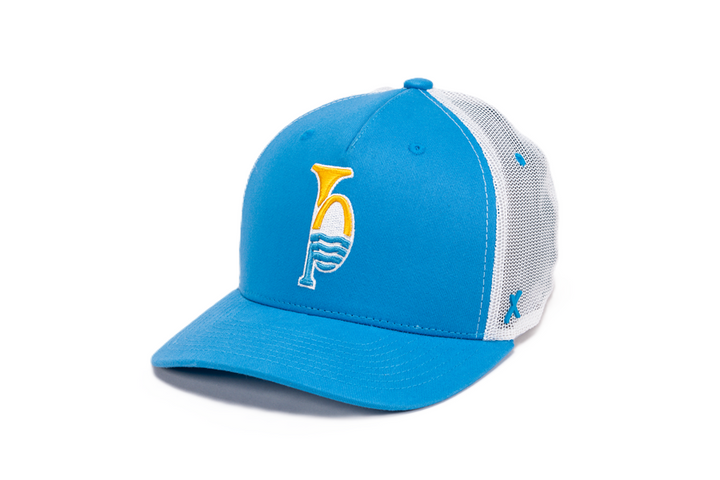 ST. LOUIS BLUES CAPX RIVER MUSIC MESH SNAPBACK BLUE/WHITE Adjustable Cap CapX
