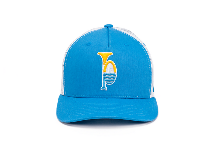 ST. LOUIS BLUES CAPX RIVER MUSIC MESH SNAPBACK BLUE/WHITE Adjustable Cap CapX