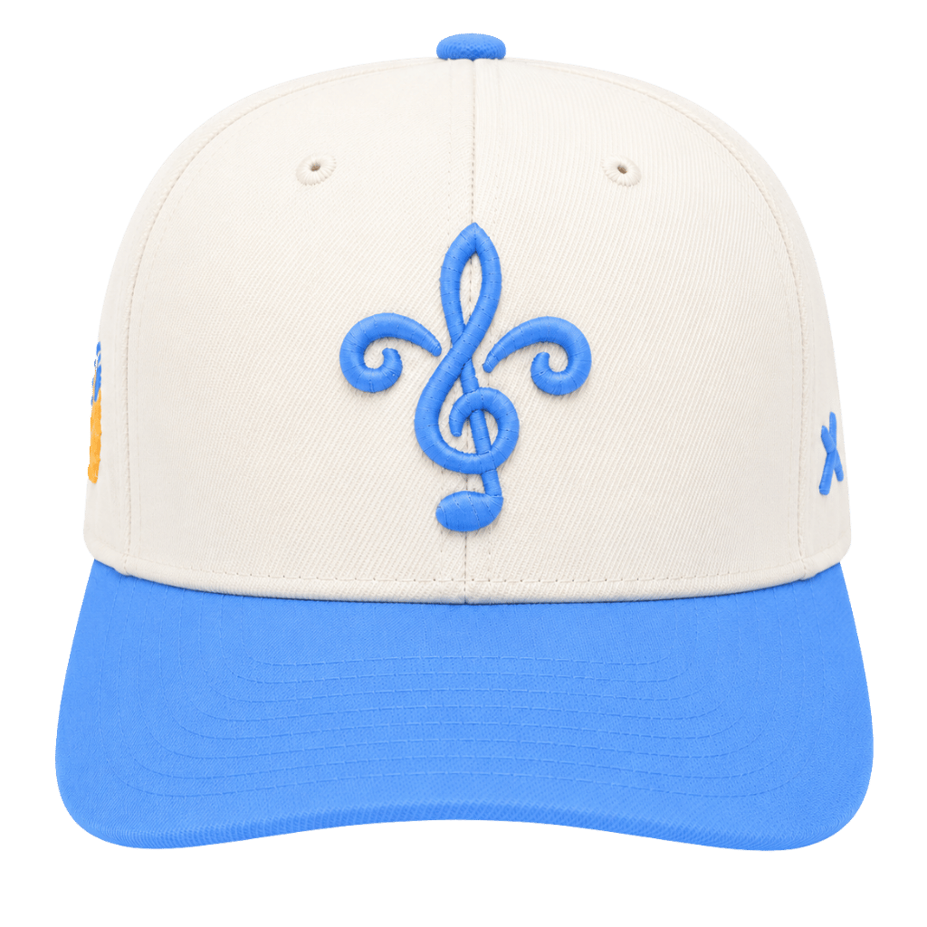 ST. LOUIS BLUES CAPX FLEUR CIRCLE PATCH SNAPBACK
