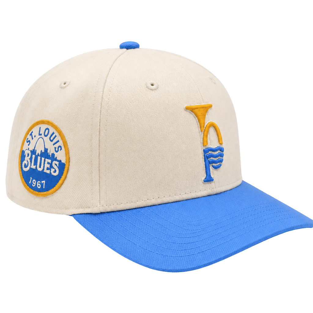 ST. LOUIS BLUES CAPX RIVER MUSIC CIRCLE PATCH SNAPBACK