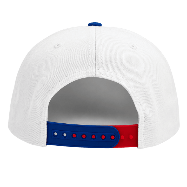 ST. LOUIS BLUES CAPX STL BLUE NOTE SHIELD EMBROIDERED SNAPBACK