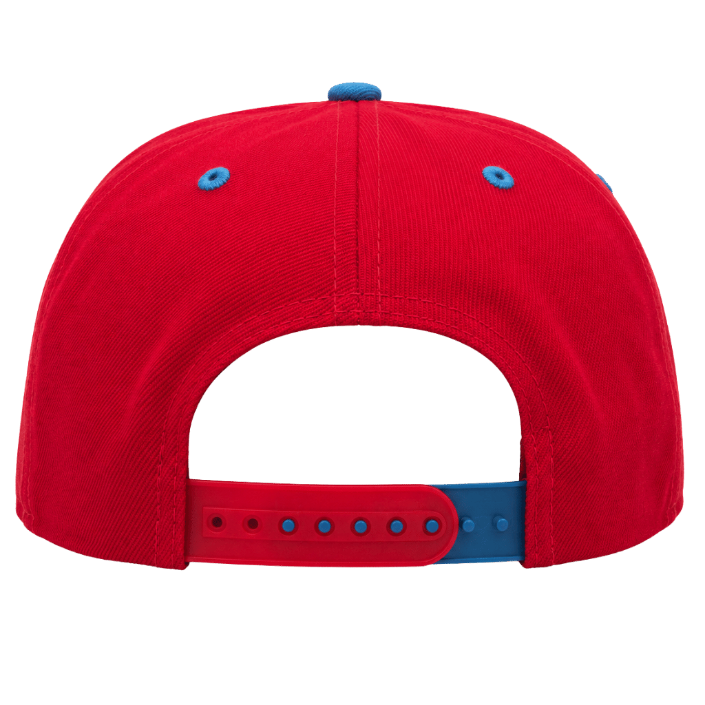 ST. LOUIS BLUES CAPX BLUE NOTE FLEUR FLAG SNAPBACK - RED