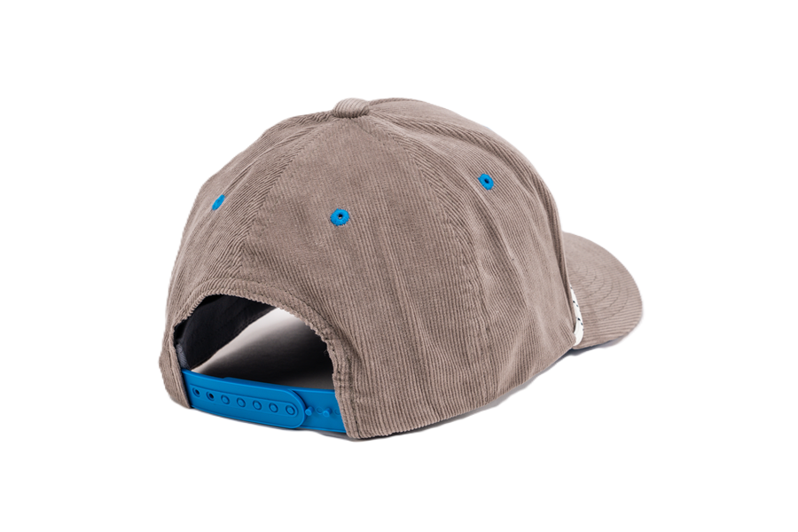 ST. LOUIS BLUES CAPX PIONEER CORDUROY ROPE SNAPBACK - GREY Adjustable Cap CapX