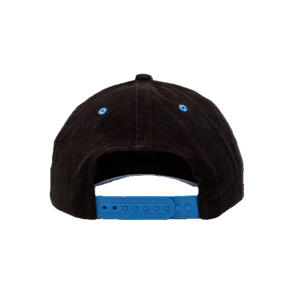 ST. LOUIS BLUES CAPX x DYLAN HOLLOWAY PIONEER CORDUROY SNAPBACK - BLACK Adjustable Cap CapX