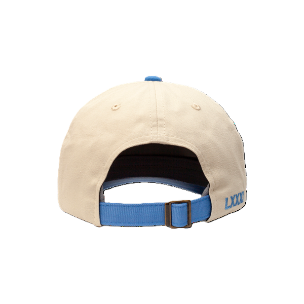ST. LOUIS BLUES CAPX x DYLAN HOLLOWAY STEADFAST STRAPBACK - IVORY/BLUE Adjustable Cap CapX