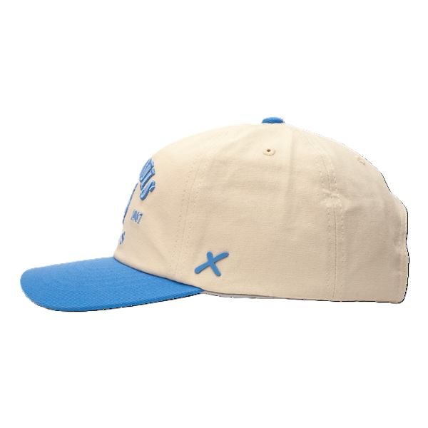 ST. LOUIS BLUES CAPX x DYLAN HOLLOWAY STEADFAST STRAPBACK - IVORY/BLUE Adjustable Cap CapX