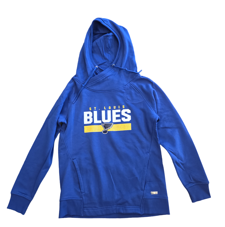 ST. LOUIS BLUES WMENS LEVELWEAR FROLIC HOODIE Hoodie Levelwear   