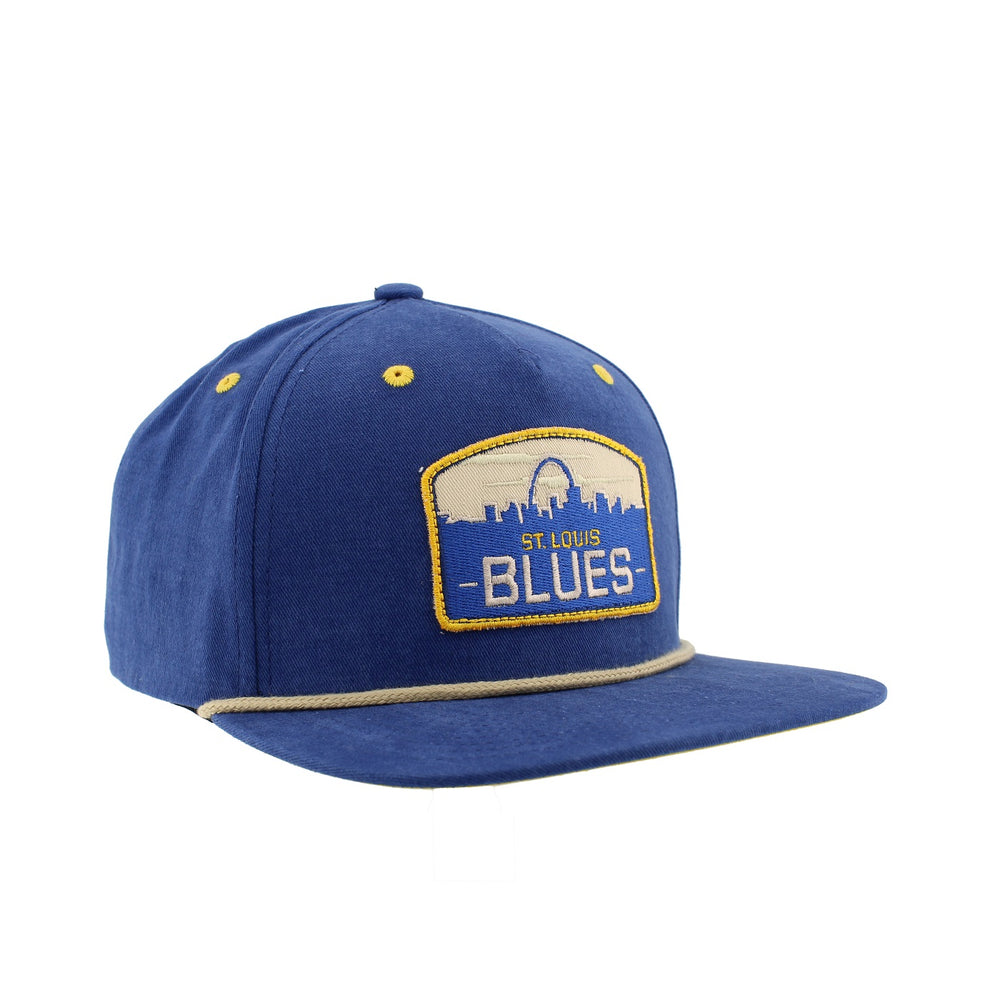 ST. LOUIS BLUES '47 NOTE CLEAN UP ADJUSTABLE HAT- CAMO – STL Authentics