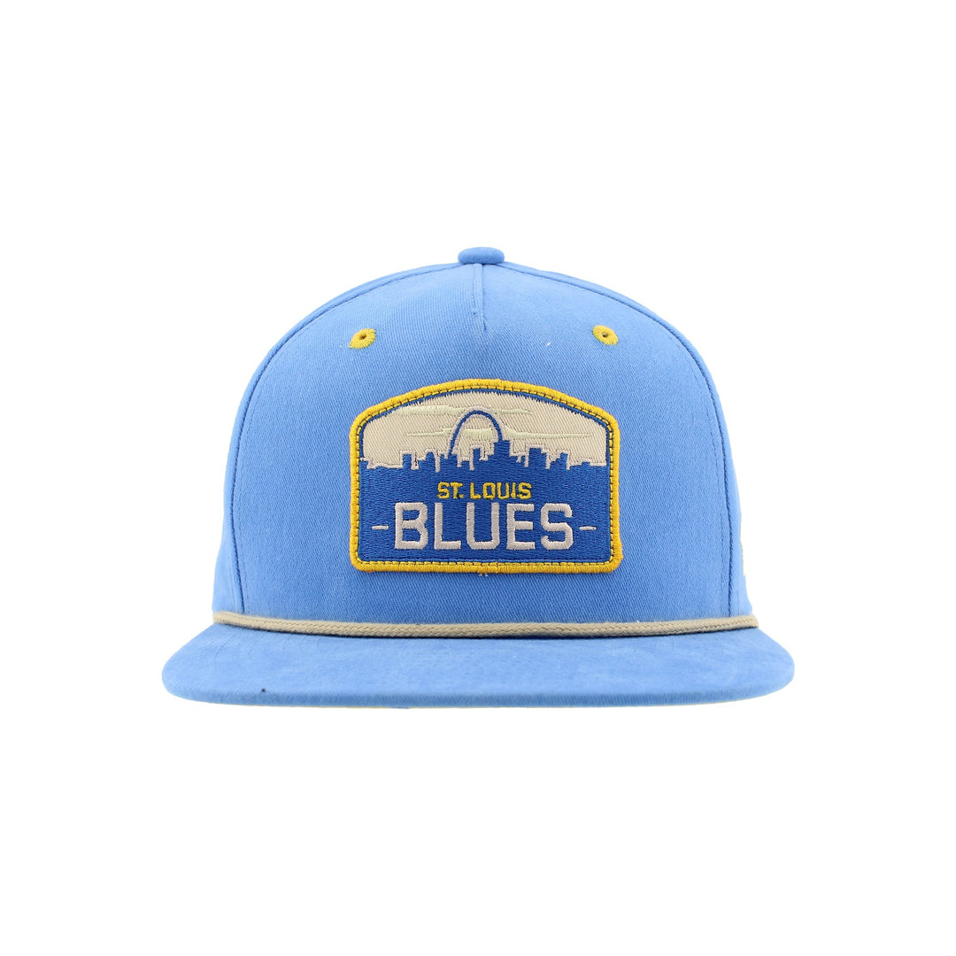 St. Louis Blues Fanatics Branded Team Trucker Snapback Hat - Heather  Gray/White