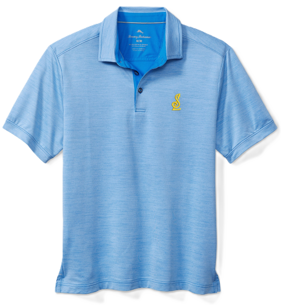 ST. LOUIS BLUES TOMMY BAHAMA STL LOGO SAN RAPHAEL POLO – BLUE Polo Tommy Bahama