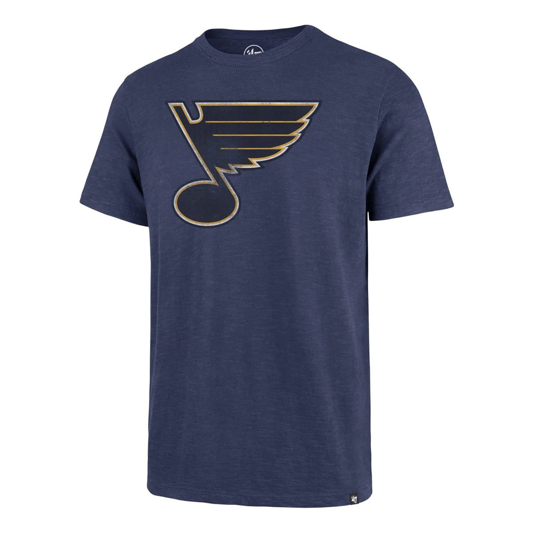 ST. LOUIS BLUES ’47 BLEACHER SCRUM T-SHIRT - NAVY