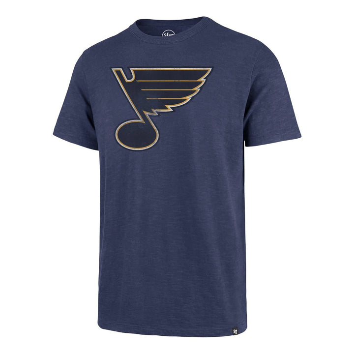 ST. LOUIS BLUES ’47 BLEACHER SCRUM T-SHIRT - NAVY T-shirt '47 Brand   