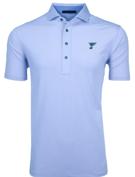GREYSON TALA POLO NEW LOGO - Blue Polo Greyson