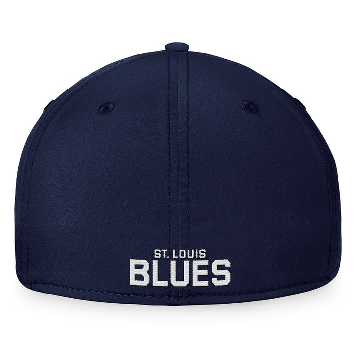 ST. LOUIS BLUES FANATICS MENS TONAL NOTE FLEXFIT HAT - NAVY Hat Fanatics   