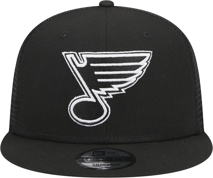 ST. LOUIS BLUES NEW ERA 950 TONAL NOTE SNAPBACK - BLACK Hat New Era   