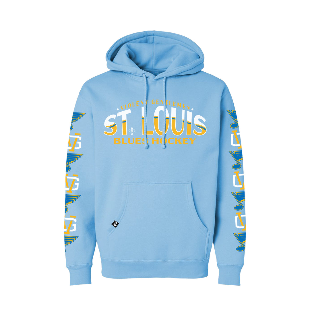 ST. LOUIS BLUES VG x STL GRADIENT HOODIE - BLUE Hoodie VG