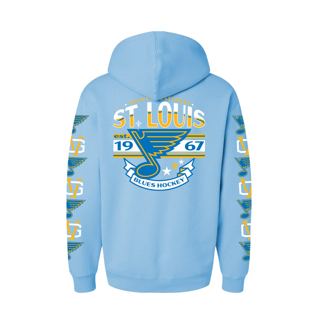 ST. LOUIS BLUES VG x STL GRADIENT HOODIE - BLUE Hoodie VG