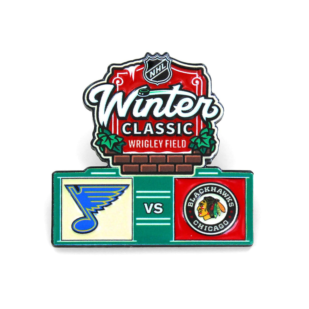 WINTER CLASSIC 2024 DUELING COLLECTOR PIN LAPEL PIN Aminco   