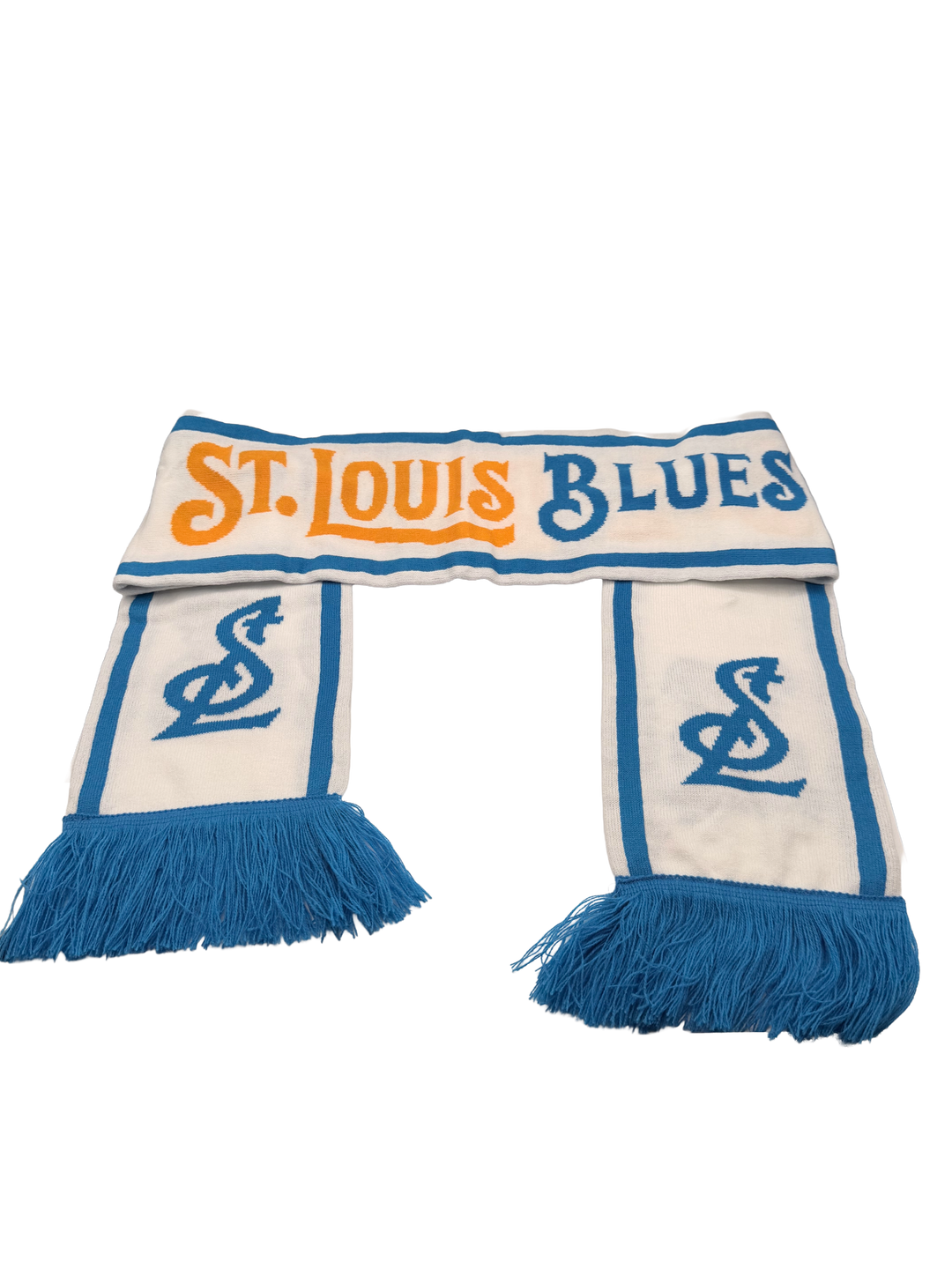 STL WORDMARK SCARF ARENA EXCLUSIVE - WHITE/BLUE Scarf STL Authentics