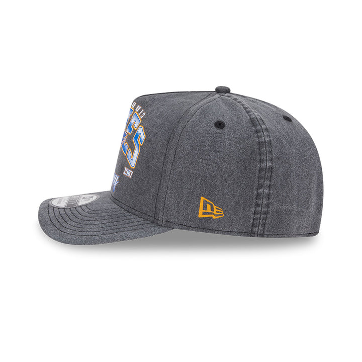 ST. LOUIS BLUES NEW ERA 950AF BLUES HOCKEY WASHED SNAPBACK - GREY Hat New Era