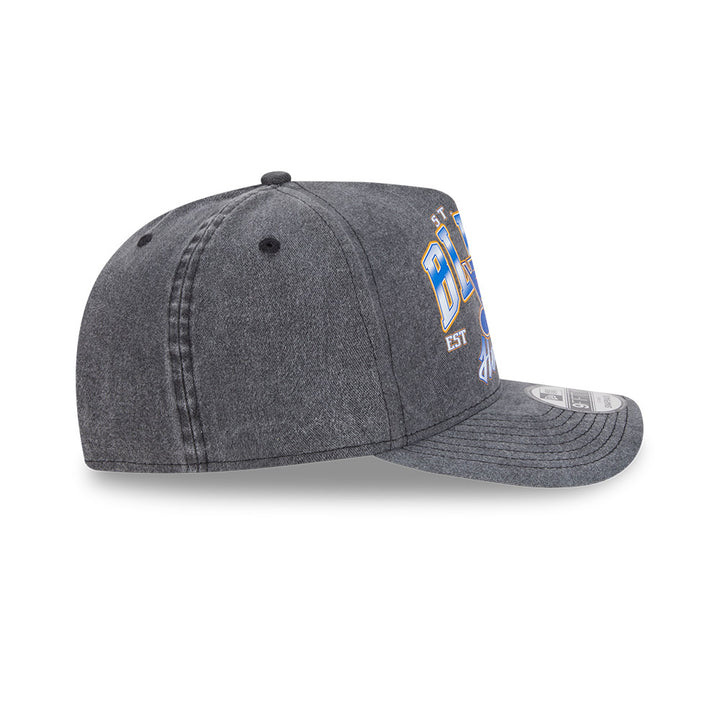 ST. LOUIS BLUES NEW ERA 950AF BLUES HOCKEY WASHED SNAPBACK - GREY Hat New Era