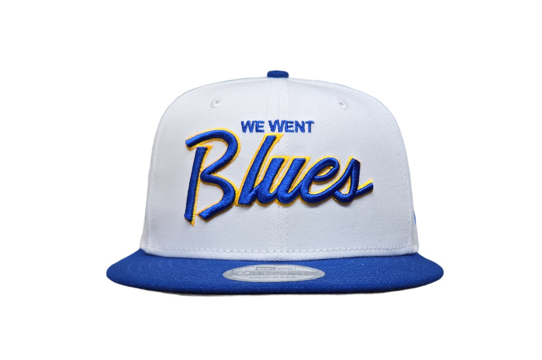 NEW ERA 950 WE WENT BLUES SCRIPT SNAPBACK - ROYAL Hat New Era   