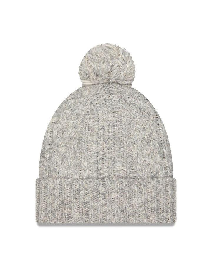 ST. LOUIS BLUES NEW ERA LADIES NOTE SHIMMER POM KNIT - SILVER Knit New Era   