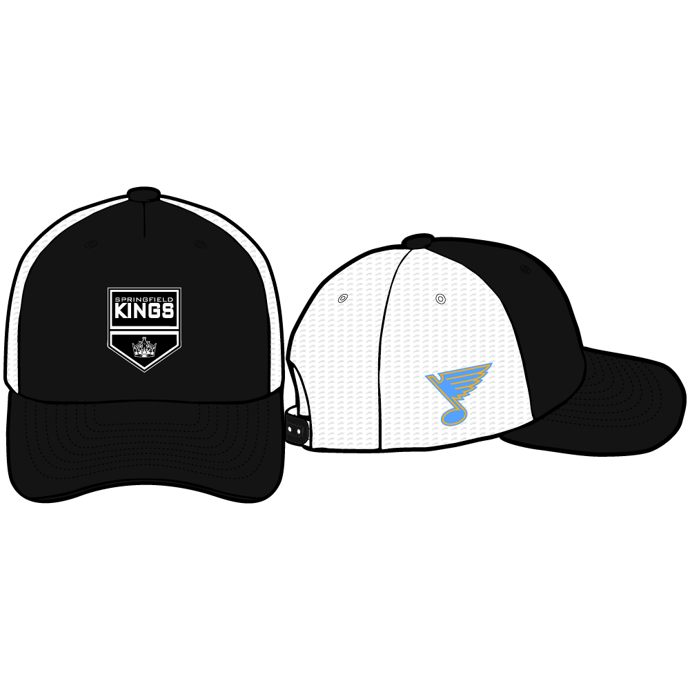 Springfield Cap SPRINGFIELD KINGS CAPX 2025 MESH SNAPBACK - BLACK/WHITE – STL Authentics