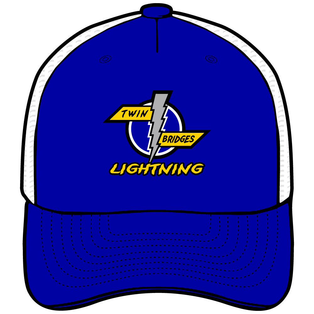 2025 Youth Hockey Association Hat - Twin Bridges Lightning Hat CapX