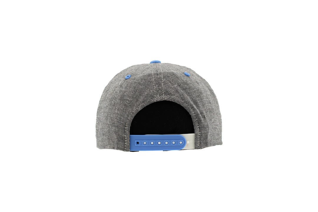 ST. LOUIS BLUES ZEPHYR HERITAGE RESEAL SNAPBACK HAT- GREY/AFB