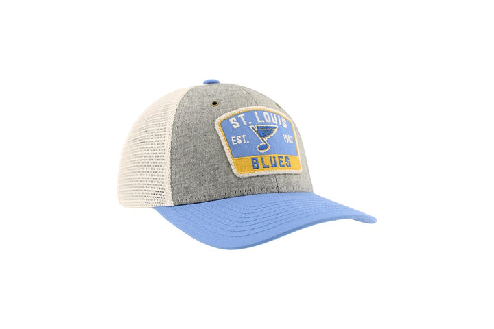 ST. LOUIS BLUES ZEPHYR HERITAGE SWITCHBACK MESH SNAPBACK - MULTI