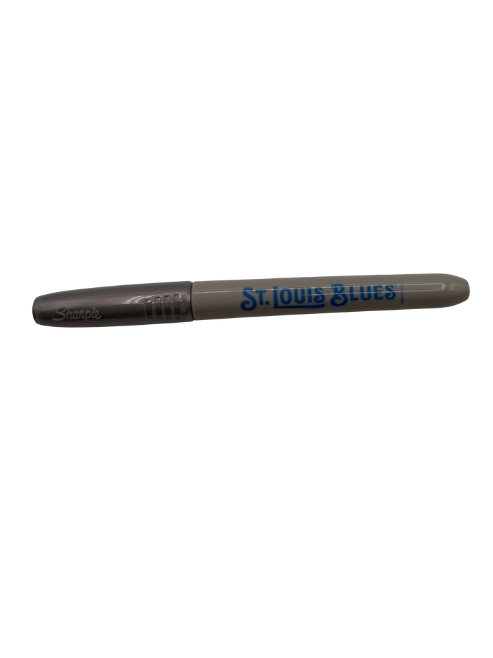 ST. LOUIS BLUES SHARPIE SILVER Markers Sharpie