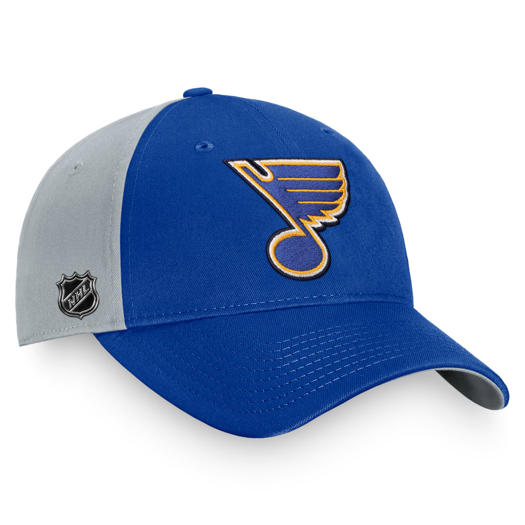 ST. LOUIS BLUES FANATICS PARTICIPANT ADJUSTABLE HAT