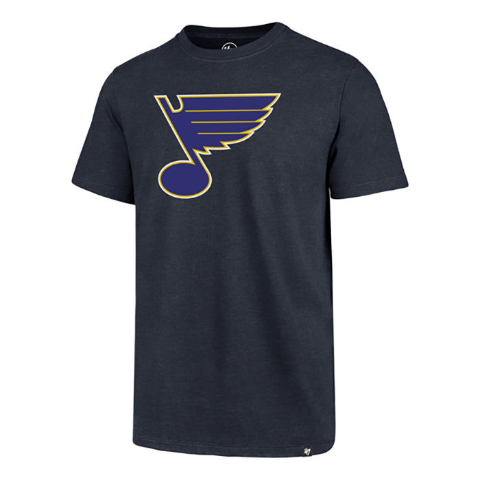 47 Brand Primary Note Logo Tee - Navy - STL Authentics
