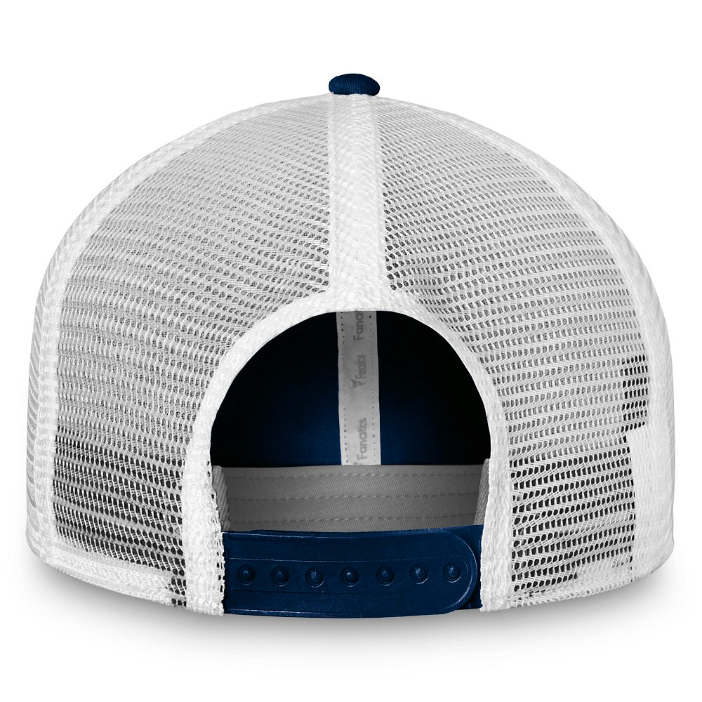 ST. LOUIS BLUES FANATICS MESH SNAPBACK - NAVY WHITE Hat Fanatics   