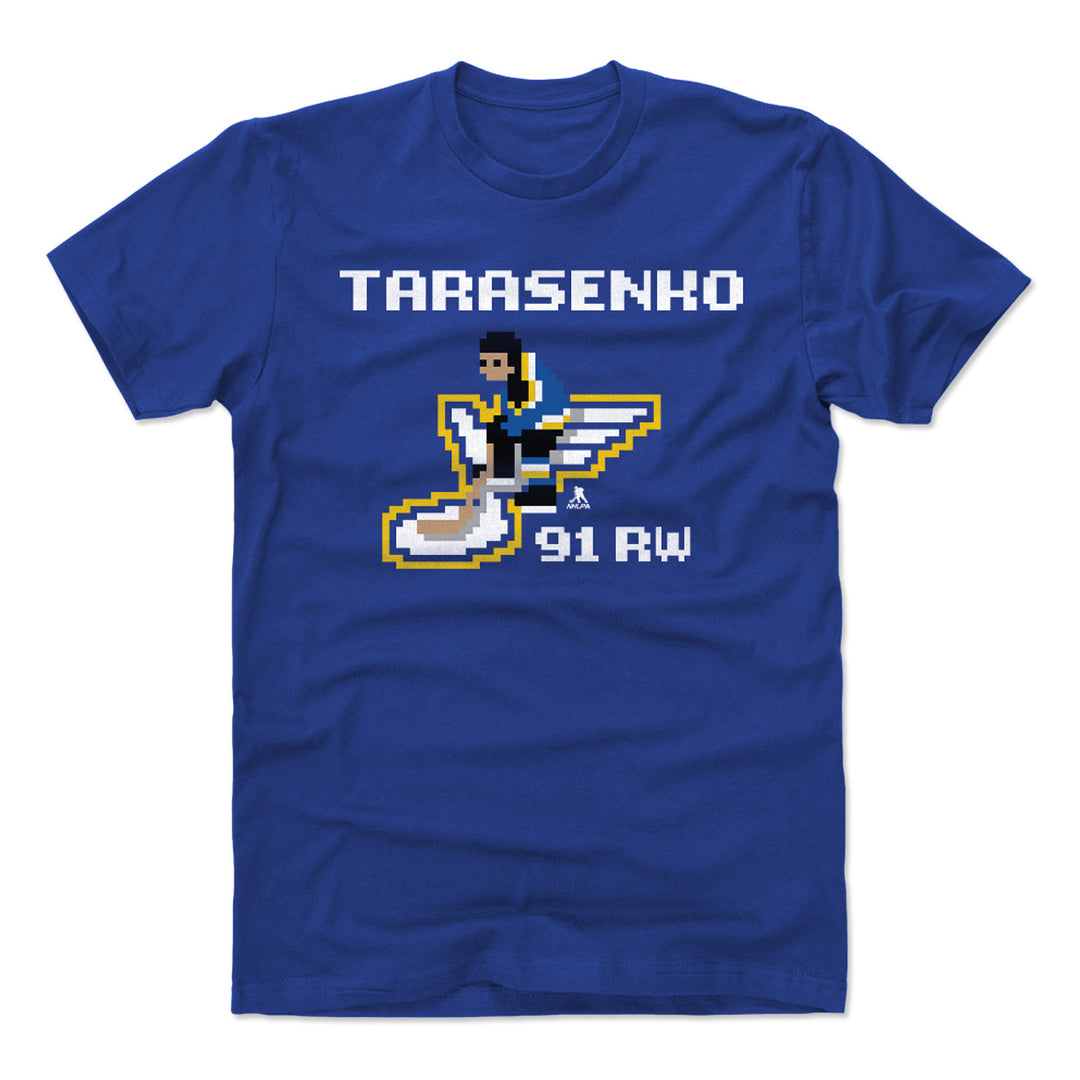 St. Louis Blues NHL 94 Vladimir Tarasenko Video Game Tee - Royal Mens Level500   
