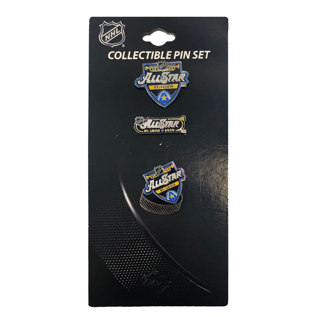 NHL All-Star 2020 WinCraft Collectible 3-Pin Set Novelties WinCraft   