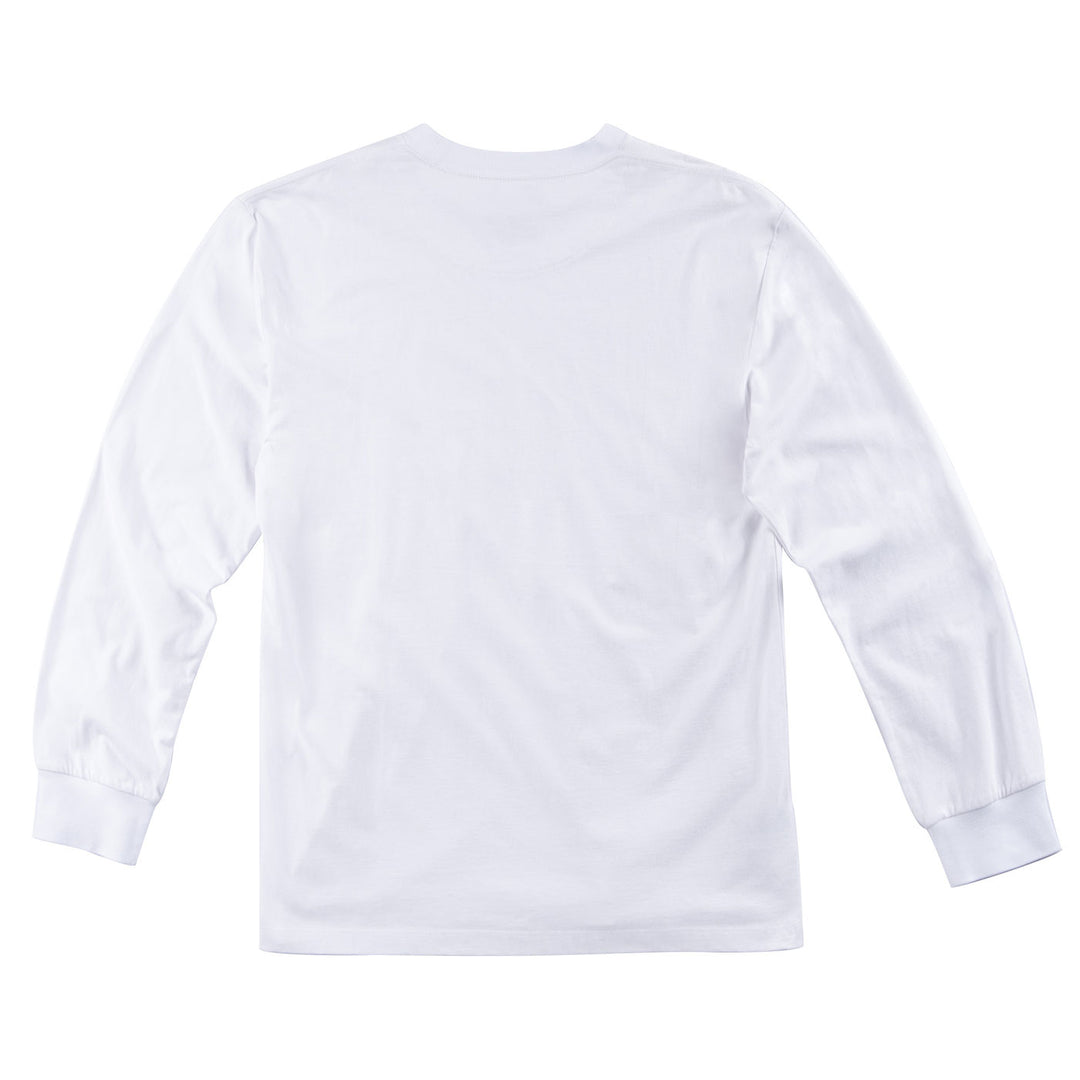 St. Louis Blues Mitchell & Ness Retro Block Striped Long Sleeve Tee - White Long Sleeve Mitchell & Ness   