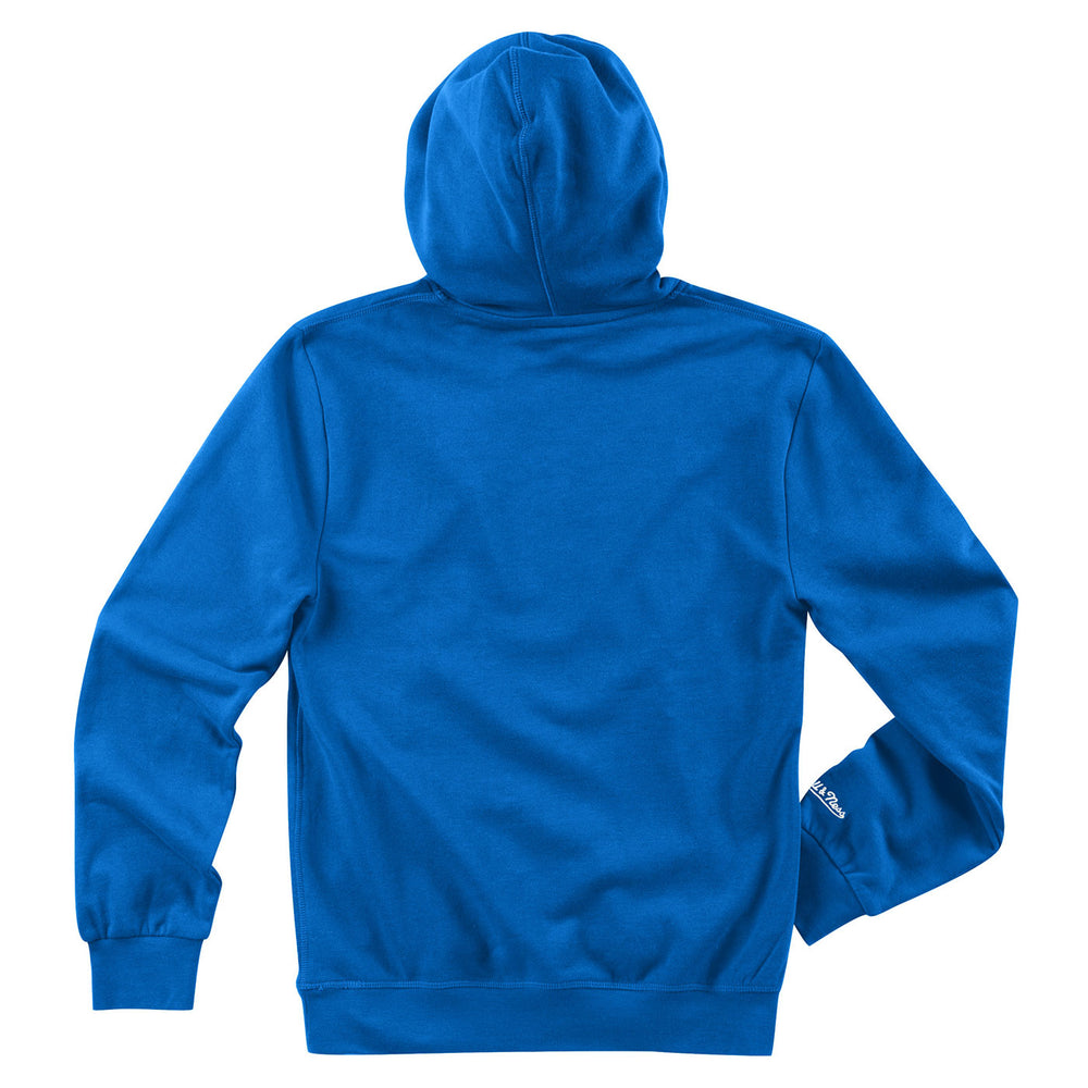St. Louis Blues Mitchell & Ness Vintage Retro Wordmark Fleece Hoodie - Royal Outerwear Mitchell & Ness   