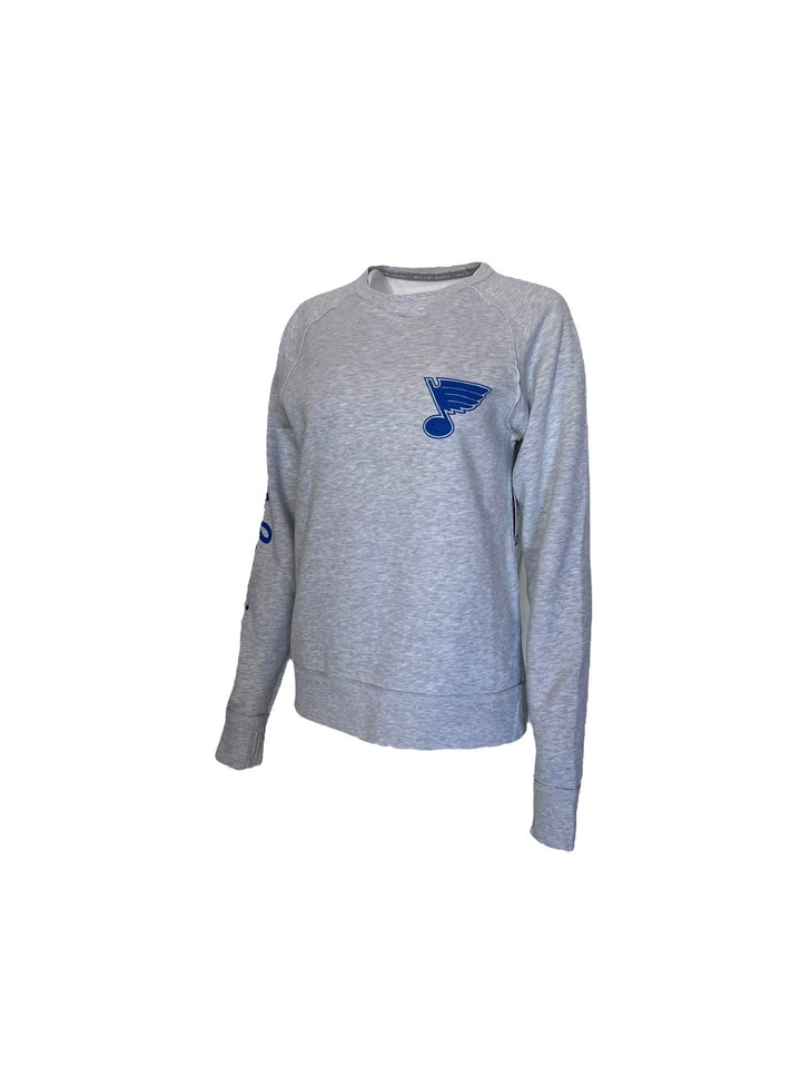 ST. LOUIS BLUES EMILY STAHL SCRIPTY CREW - GREY