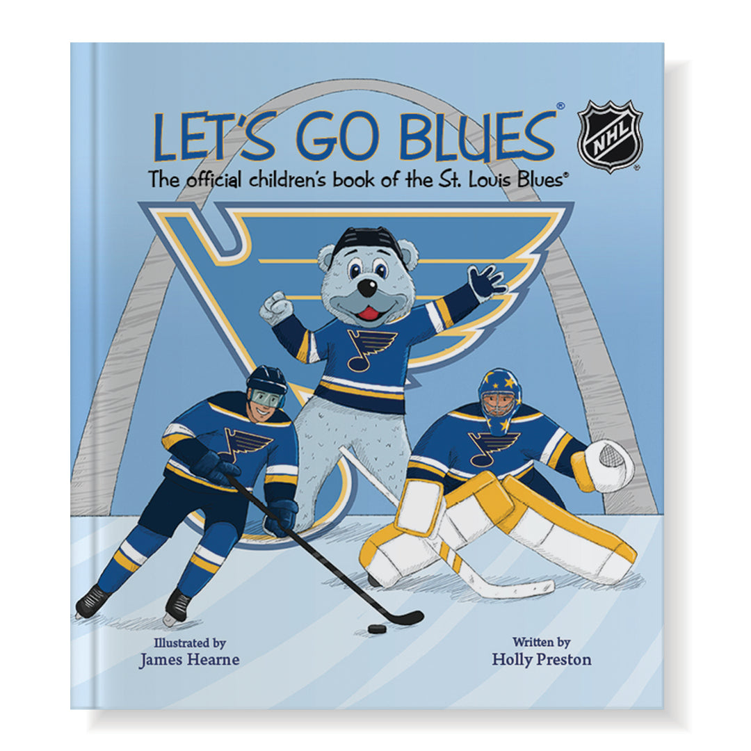 ST. LOUIS BLUES LET'S GO BLUES CHILDREN'S BOOK Novelties STL Authentics   