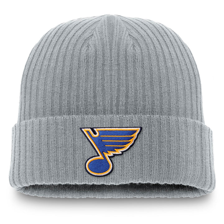 ST. LOUIS BLUES FANATICS CUFFED KNIT - GREY Knit Fanatics   