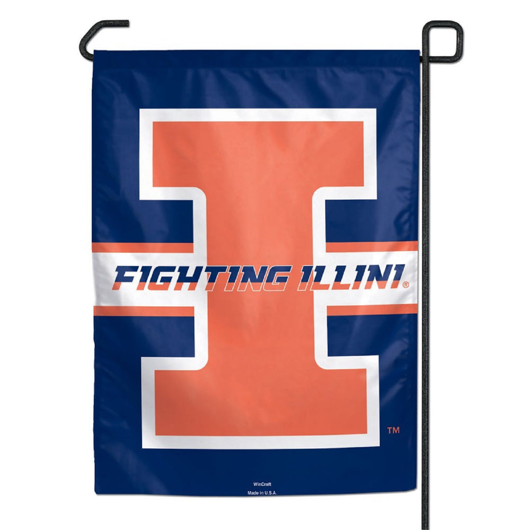 University of Illinois Garden Flag - STL Authentics